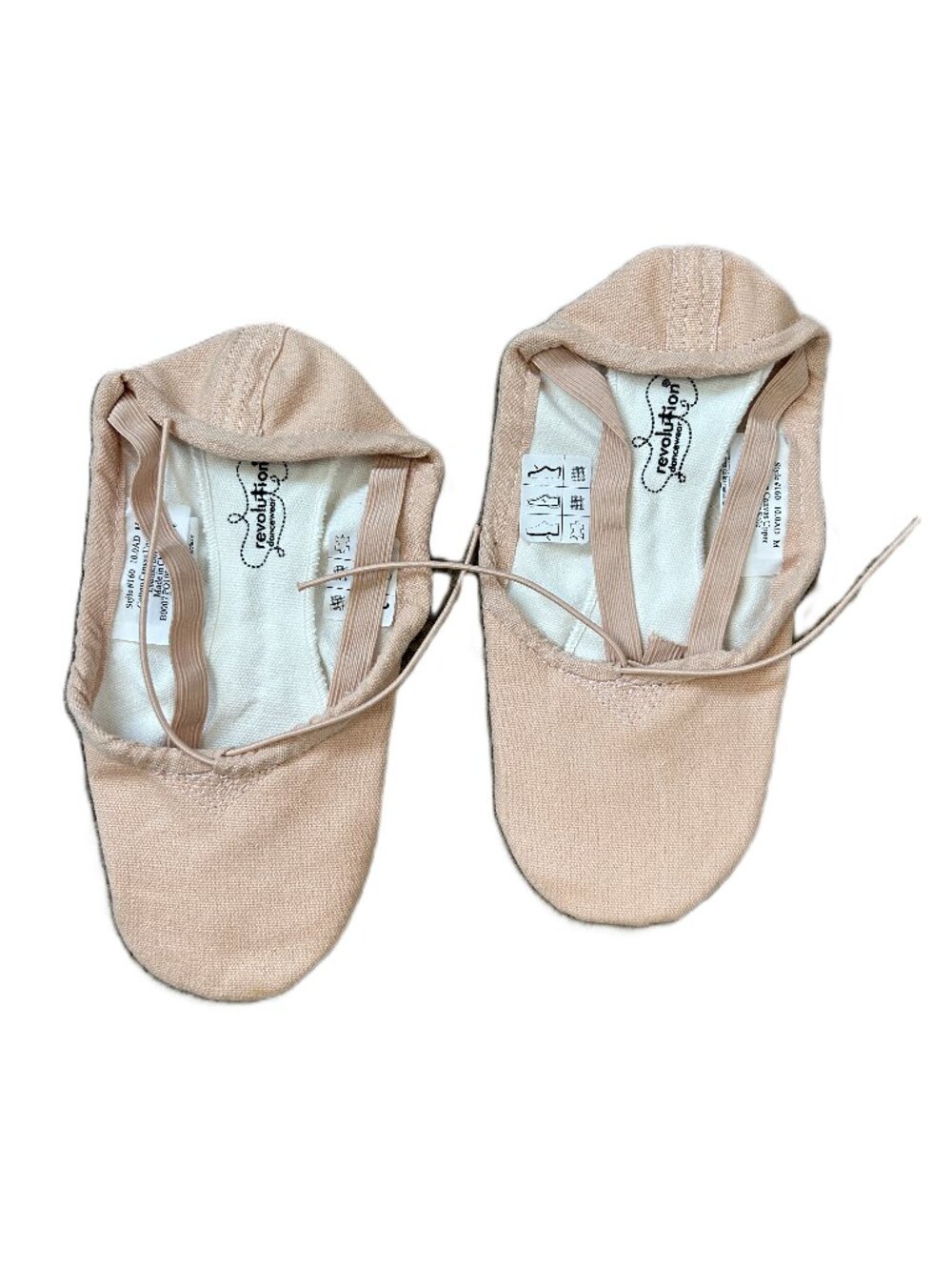 Revolution Dancewear Soft Shoes Style 160, 10 M